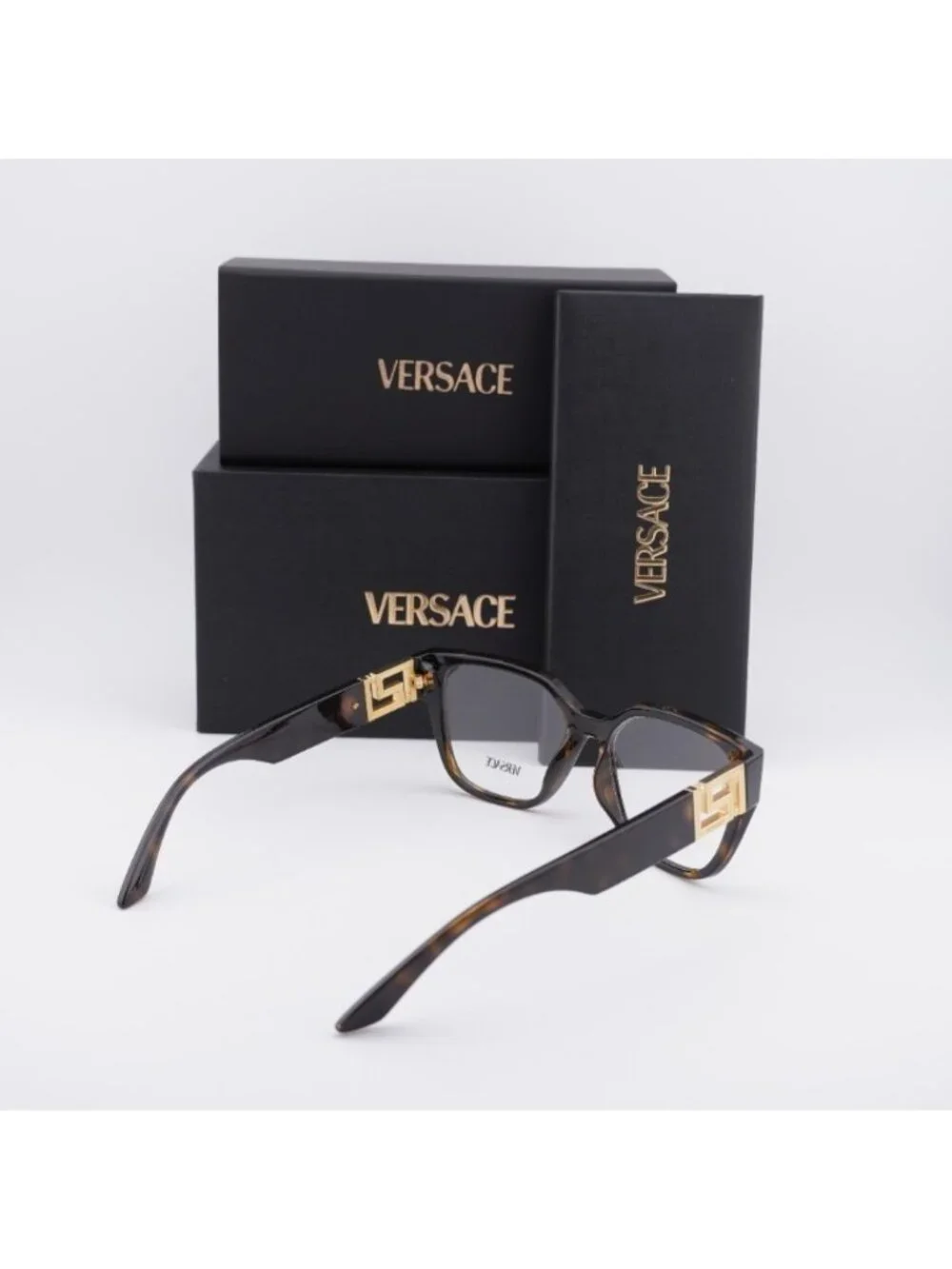 Versace VE3387U 108 Eyeglasses Havana 54mm Square Frame
